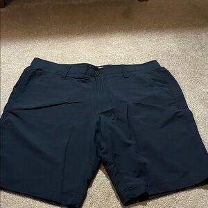 Under Armour Men's black Flat Front Shorts